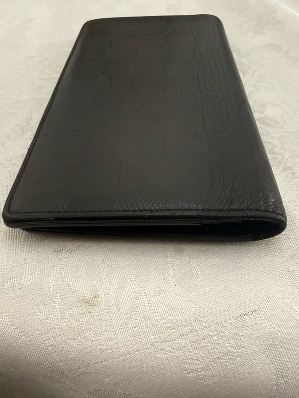 LOUIS VUITTON Damier Infini Brazza Wallet Onyx - Picture 8 of 14